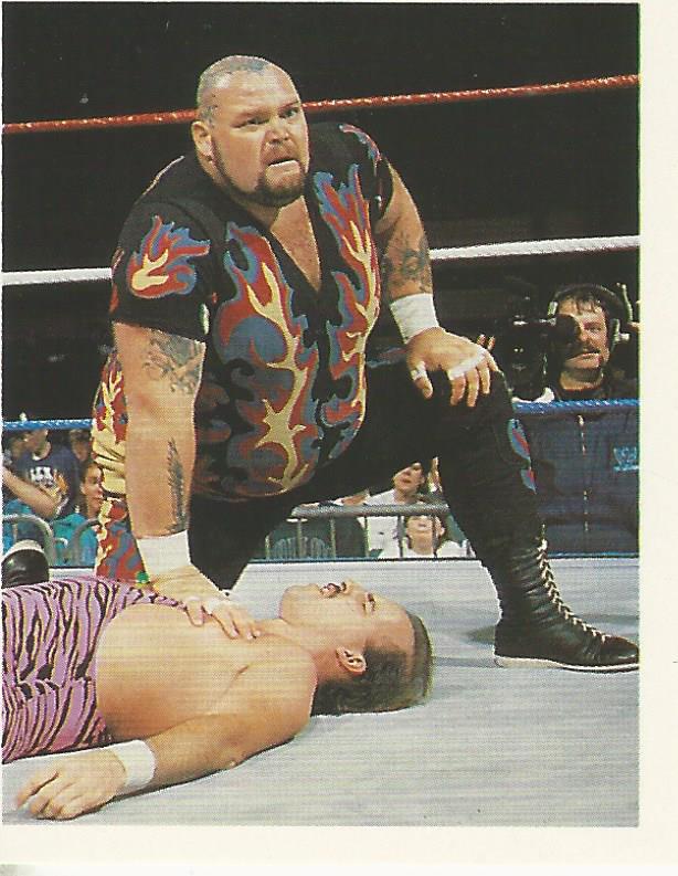 WWF Merlin Stickers 1992 Bam Bam Bigelow #227