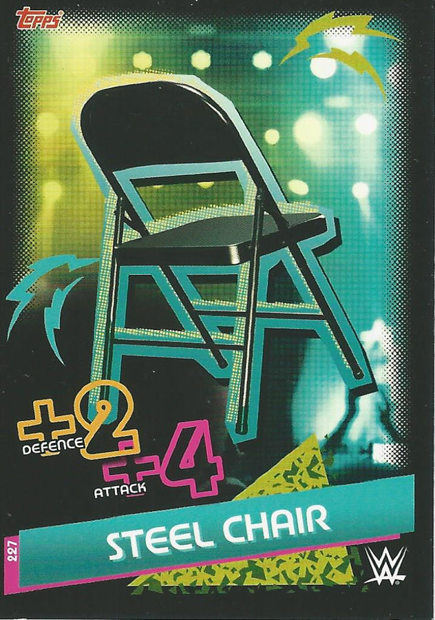WWE Topps Slam Attax Reloaded 2020 Steel Chair #227