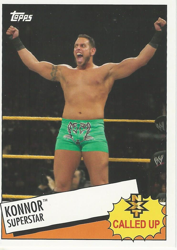 WWE Topps Heritage 2015 Konnor 27 of 30 trading card PW Catalog
