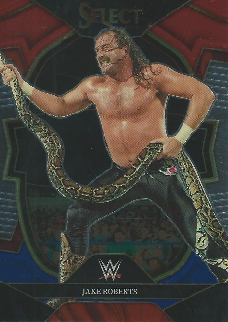 WWE Panini Select 2023 Red/Silver/Blue Jake the Snake Roberts #69