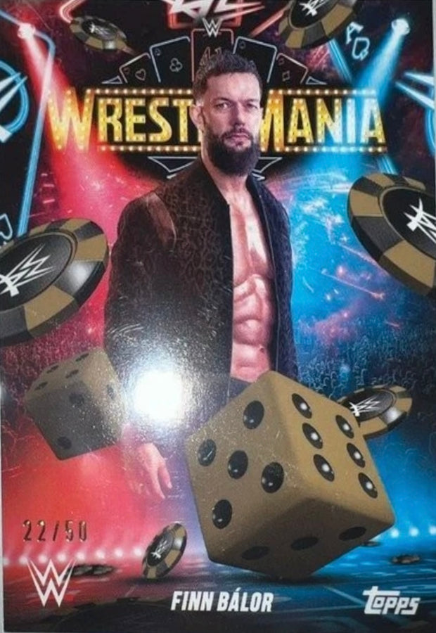Finn Bálor trading card PW Catalog