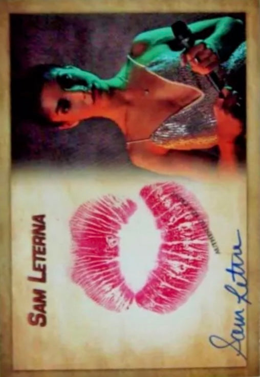 SAM Leterna trading card PW Catalog