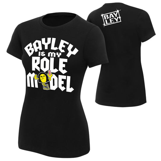 Bayley "I'm a Role Model" Women's Authentic T-Shirt T-Shirt PW Catalog