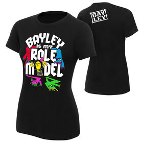 Bayley "Bayley is My Role Model" Women's Authentic T-Shirt