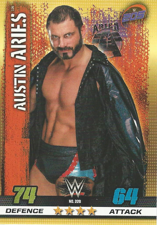 WWE Topps Slam Attax 10th Edition 2017 Austin Aries #228