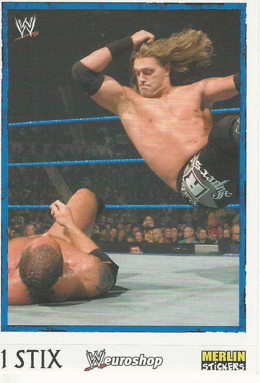 WWE Merlin Heros Stickers 2008 Edge #196