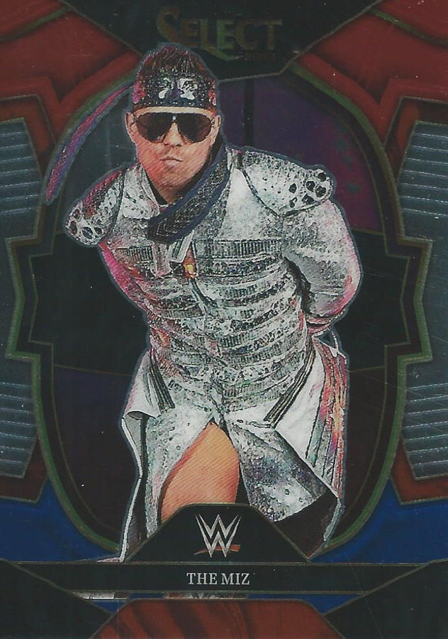 WWE Panini Select 2023 Red/Silver/Blue The Miz #70