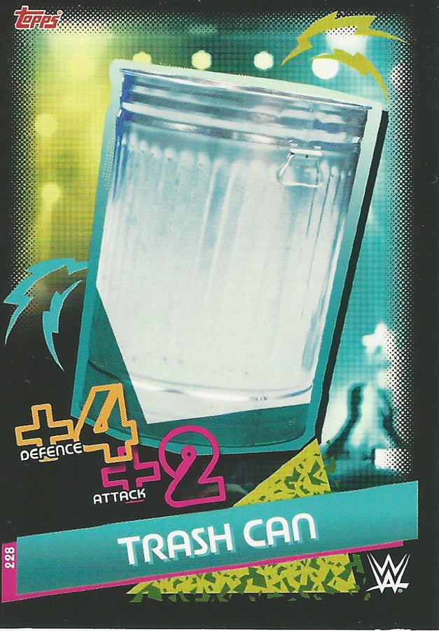 WWE Topps Slam Attax Reloaded 2020 Trash Can #228