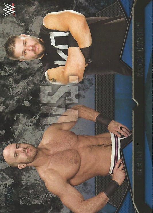 WWE Topps Then Now Forever 2016 Cesaro vs Kevin Owens #8