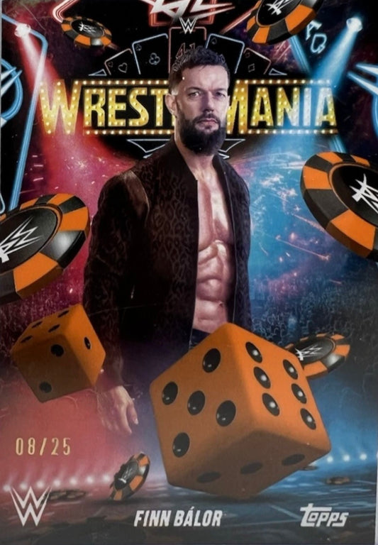 Finn Bálor trading card PW Catalog