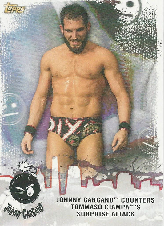 WWE Topps NXT 2020 Johnny Gargano JG-19 trading card PW Catalog