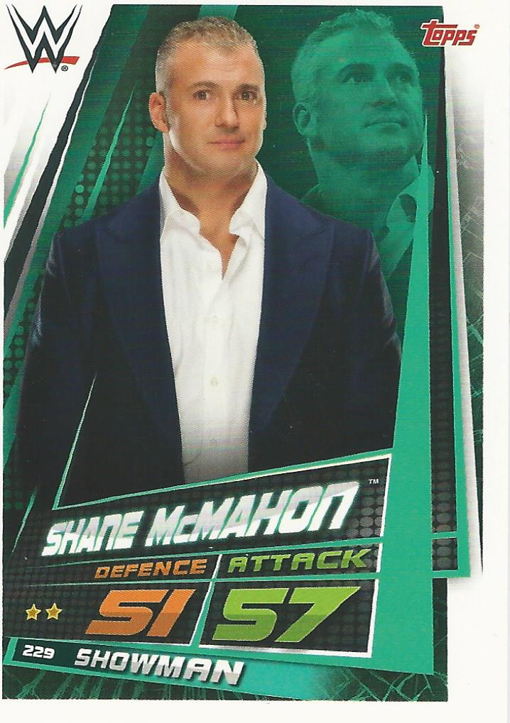 WWE Topps Slam Attax Universe 2019 Shane McMahon #229