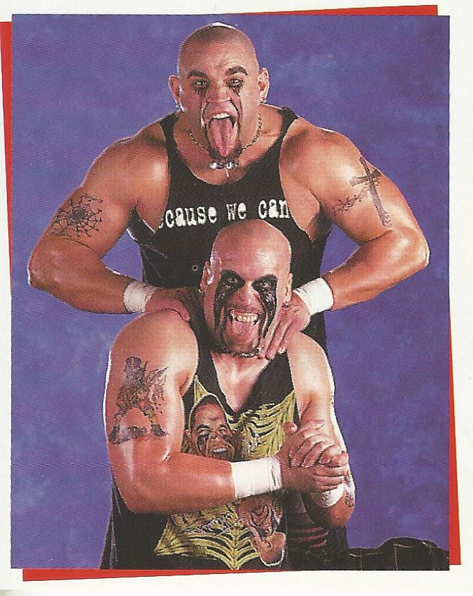 WWF Smackdown Stickers 2000 Headbangers #229