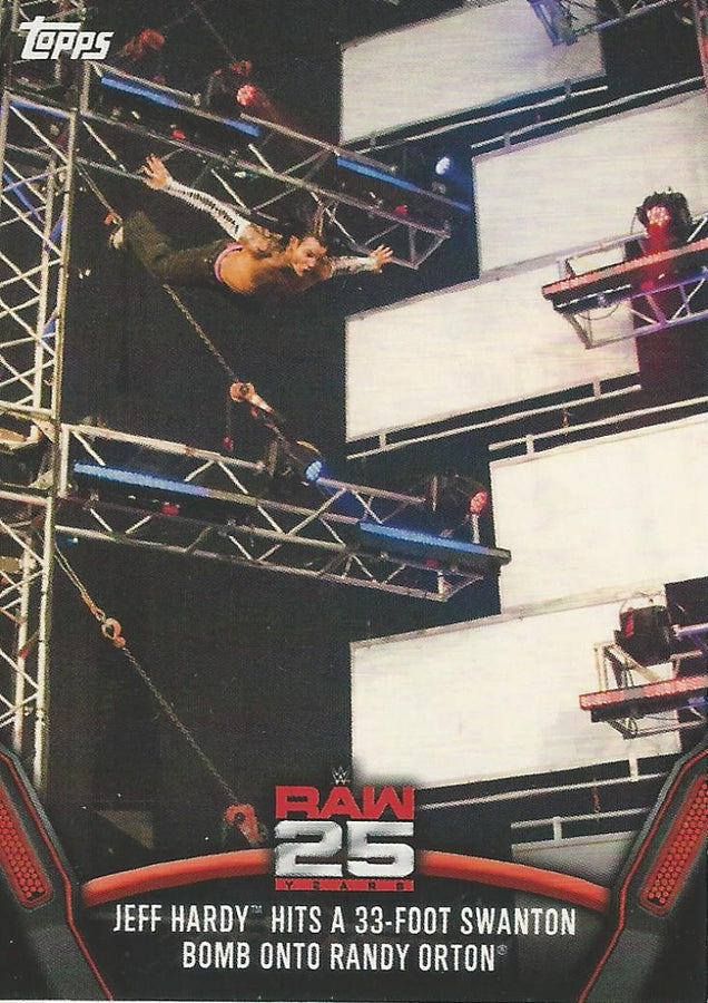 WWE Topps Then Now Forever 2018 Jeff Hardy Raw-29 trading card PW Catalog