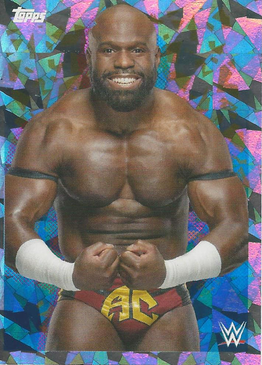 WWE Topps Road to Wrestlemania Stickers 2021 Apollo Crews #229