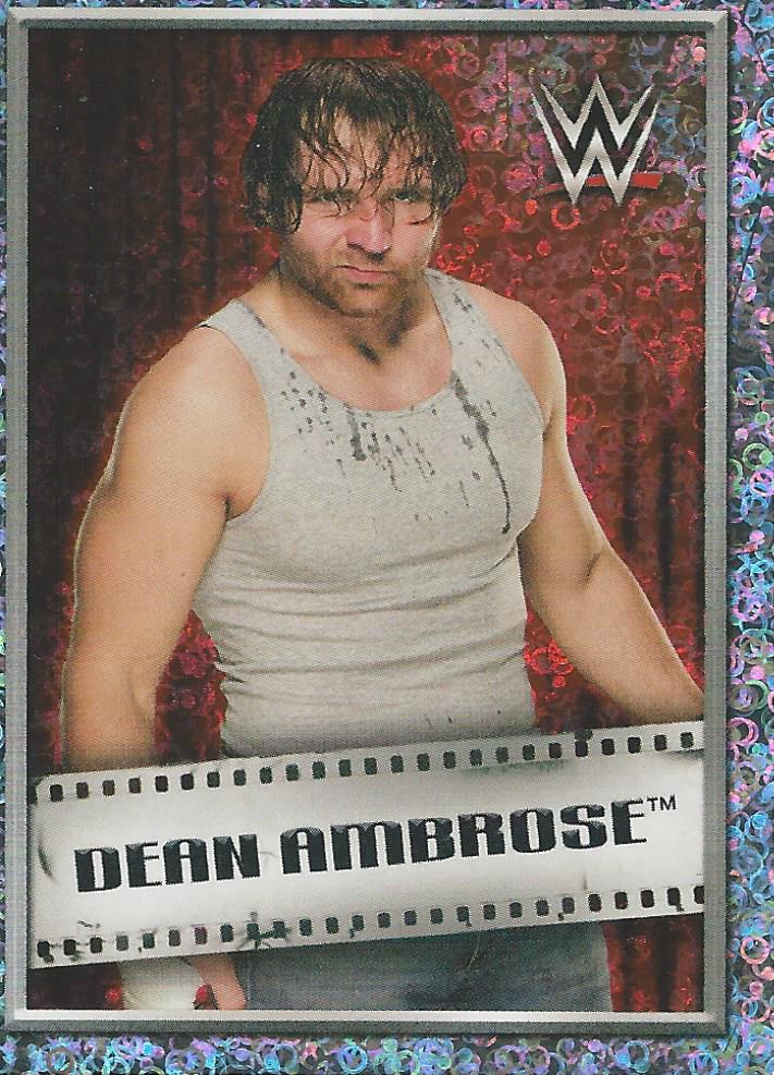 WWE Topps 2018 Stickers Dean Ambrose Foil #229
