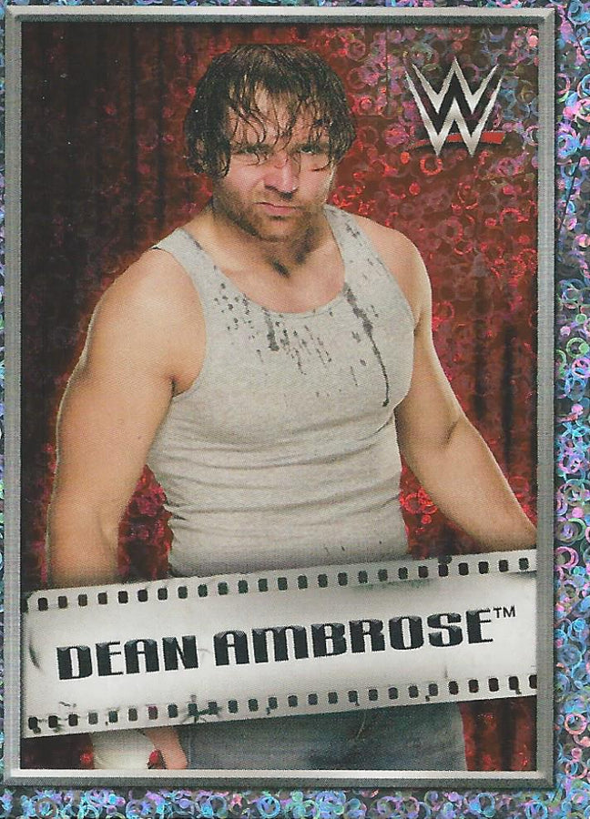 WWE Topps 2018 Stickers Dean Ambrose Foil #229