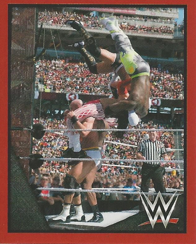 WWE Topps Then Now Forever 2016 Stickers Cesaro #229