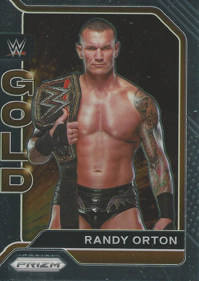 WWE Panini Prizm 2022 Gold Randy Orton #1