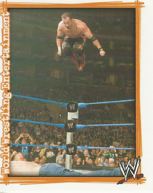 WWE Topps Superstars Uncovered 2007 Sticker Chavo Guerrero P9 trading card PW Catalog