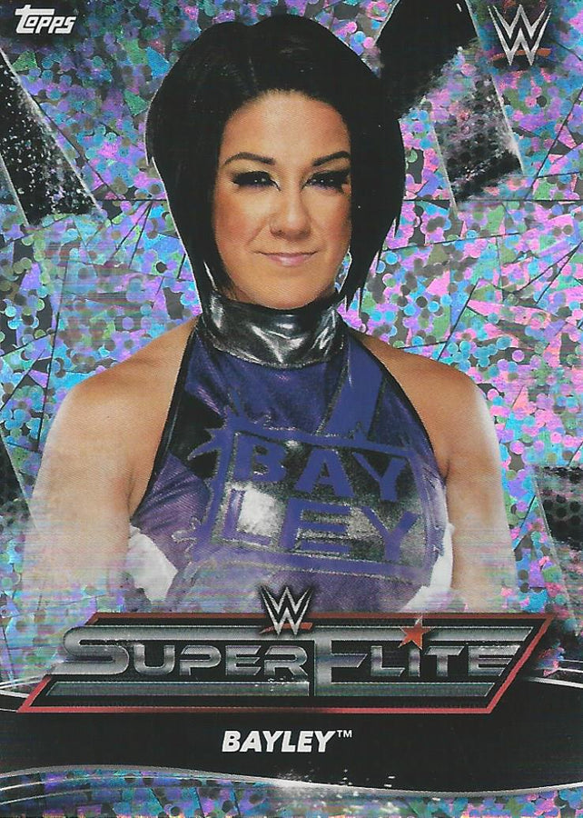 Topps WWE Superstars 2021 Bayley SE4 trading card PW Catalog