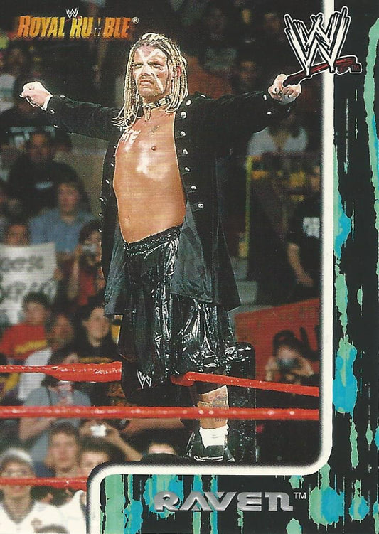 WWE Fleer Royal Rumble 2002 Raven #22