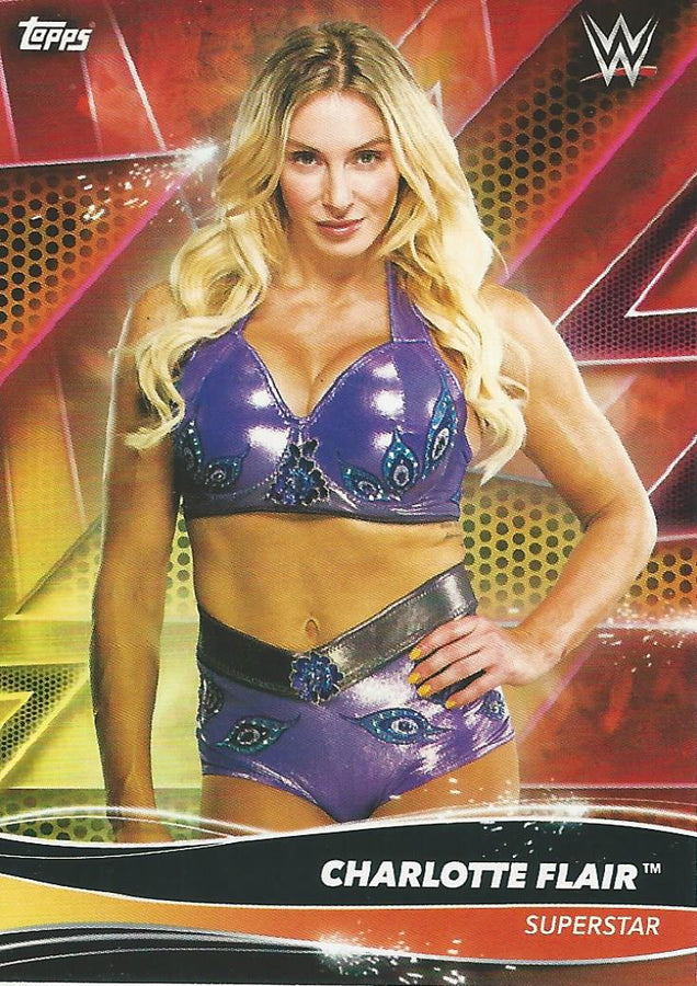 Topps WWE Superstars 2021 Charlotte Flair #22