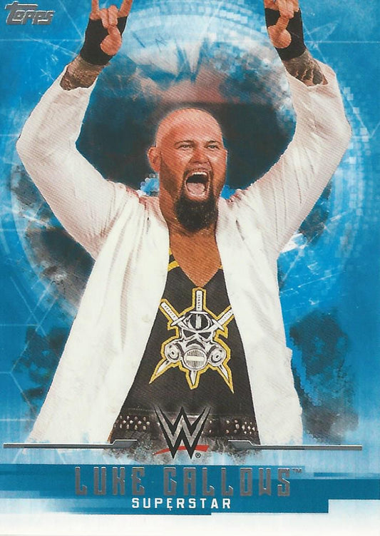 WWE Topps Undisputed 2017 Luke Gallows #22