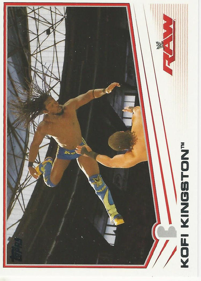 WWE Topps 2013 Kofi Kingston #22