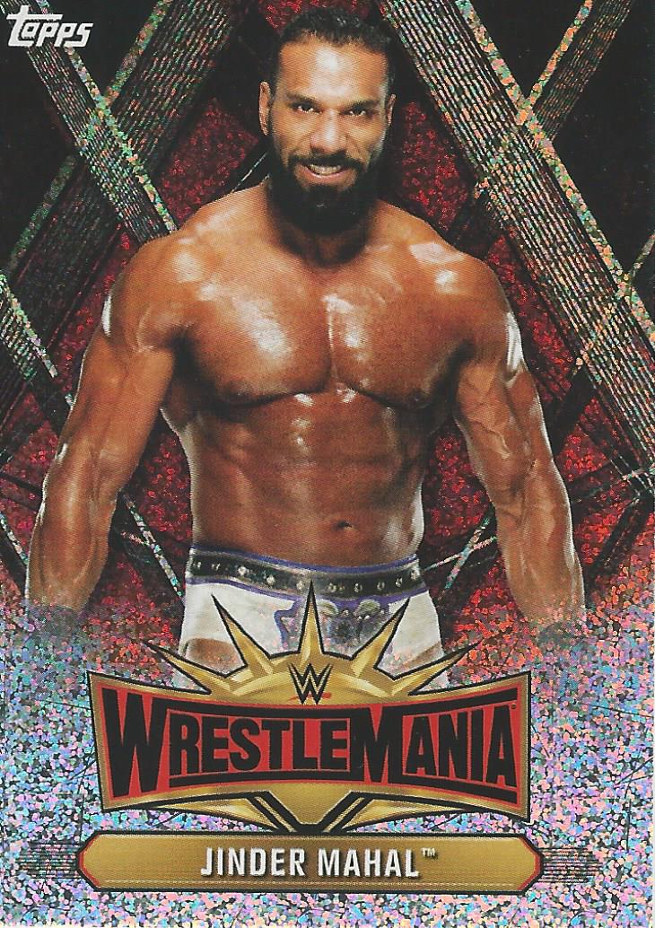 WWE Topps Champions 2019 Jinder Mahal WM-22 trading card PW Catalog