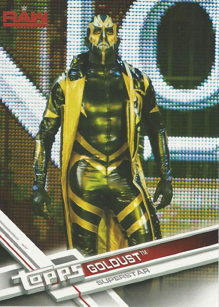 WWE Topps Then Now Forever 2017 Goldust #122