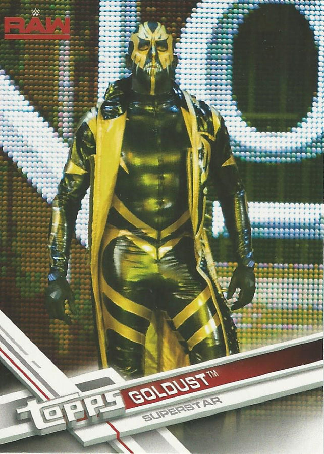 WWE Topps Then Now Forever 2017 Goldust #122