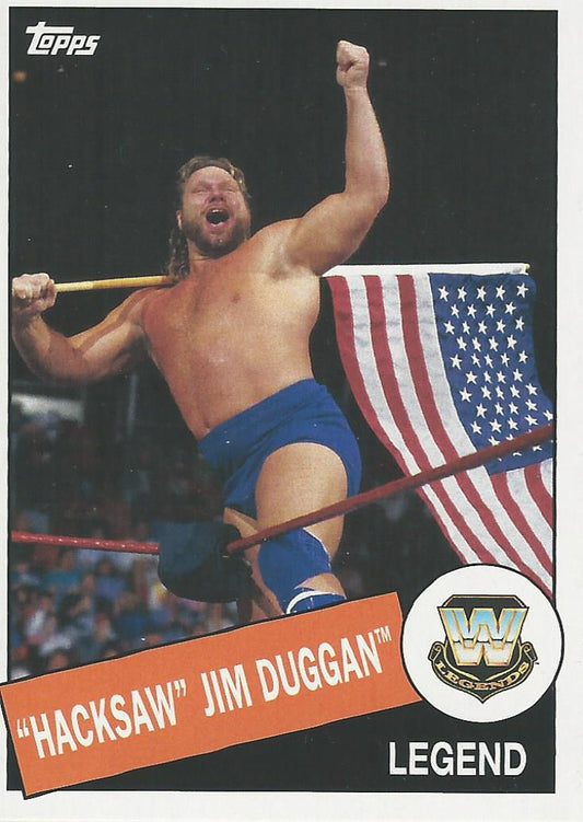WWE Topps Heritage 2015 Hacksaw Jim Duggan #22