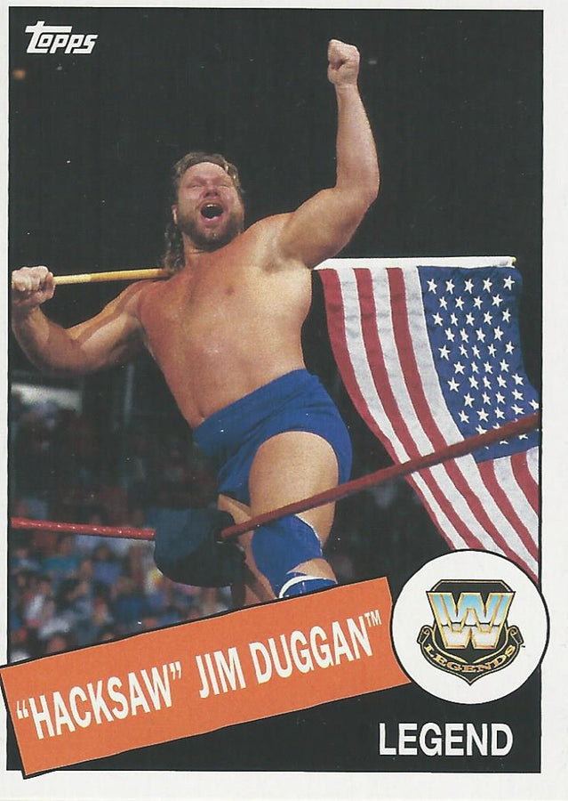 WWE Topps Heritage 2015 Hacksaw Jim Duggan #22