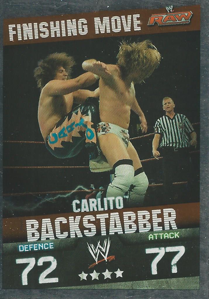 WWE Topps Slam Attax Evolution 2010 Carlito #22