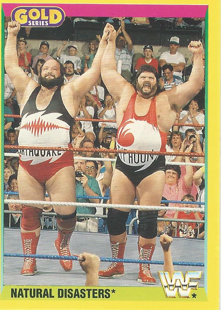WWF Merlin Gold Series 2 1992 Natural Disasters #22
