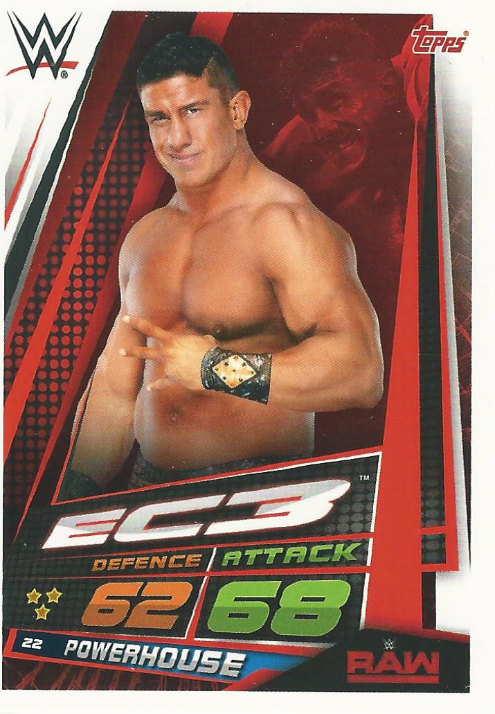 WWE Topps Slam Attax Universe 2019 EC3 #22