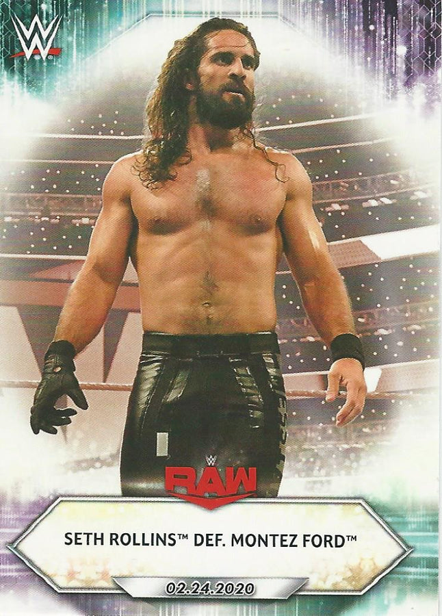WWE Topps 2021 Seth Rollins #22