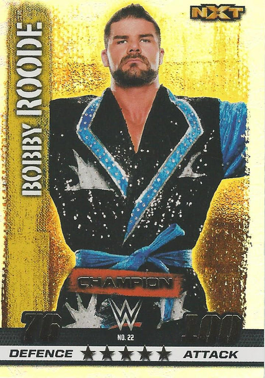 WWE Topps Slam Attax 10th Edition 2017 Champion Bobby Roode #22