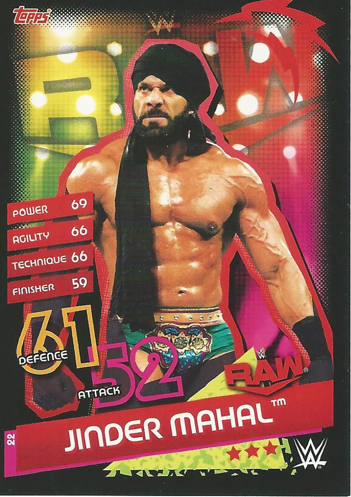 WWE Topps Slam Attax Reloaded 2020 Jinder Mahal #22