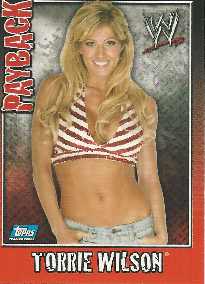 WWE Topps Payback 2006 Torrie Wilson #22