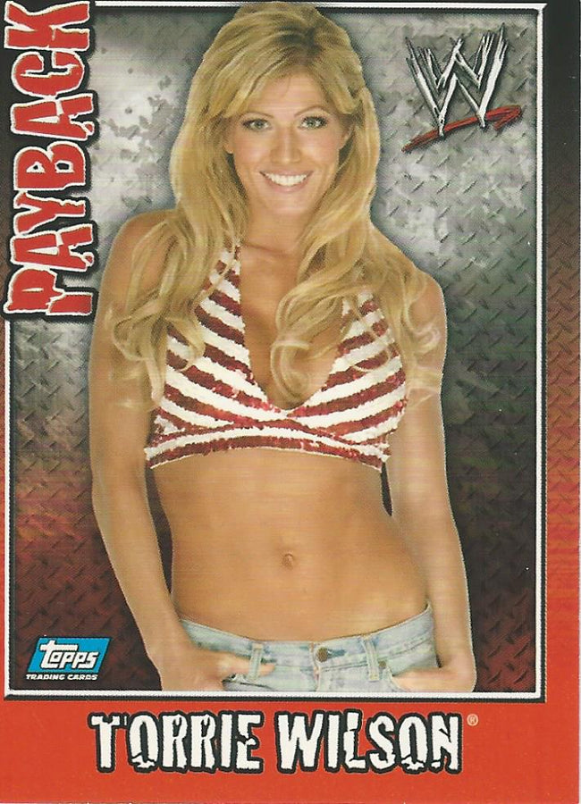WWE Topps Payback 2006 Torrie Wilson #22
