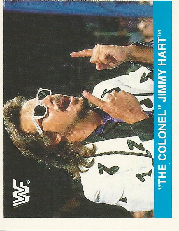 WWF Merlin Sticker Collection 1990 Jimmy Hart #22