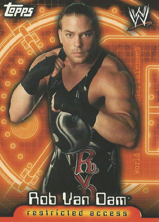 WWE Topps Insider 2006 US Rob Van Dam #22