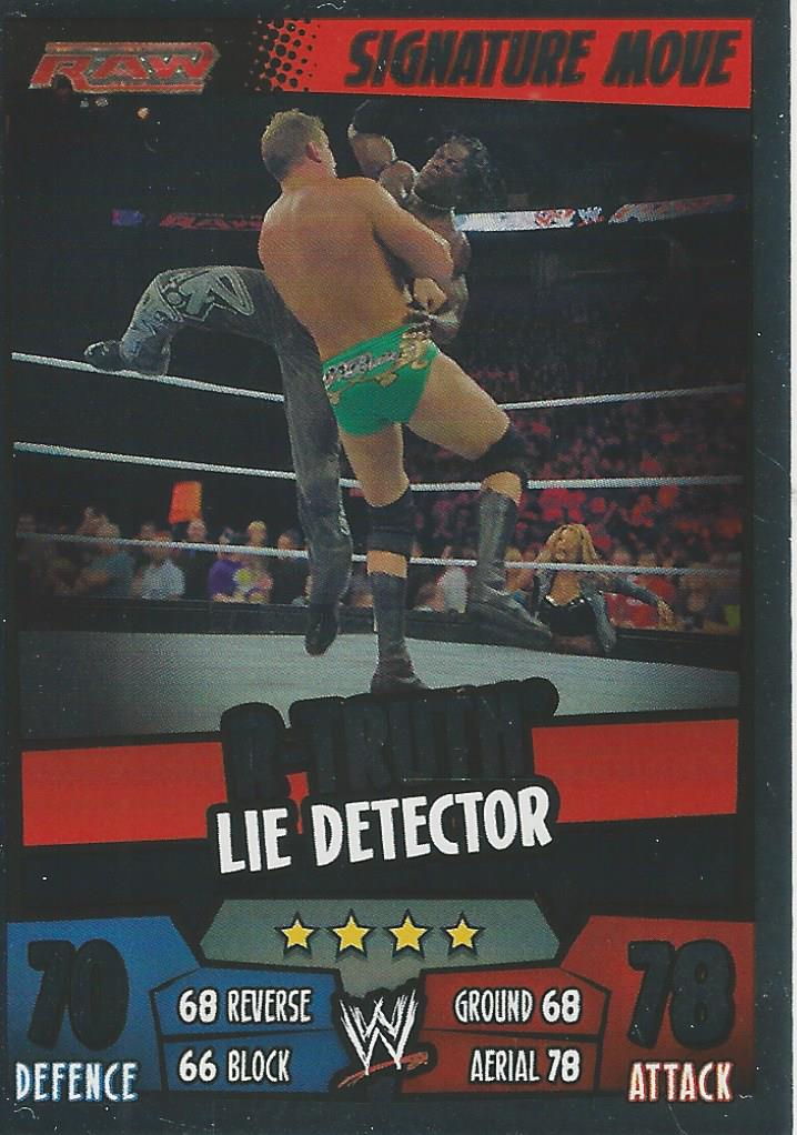 WWE Topps Slam Attax Rumble 2011 R-Truth #22