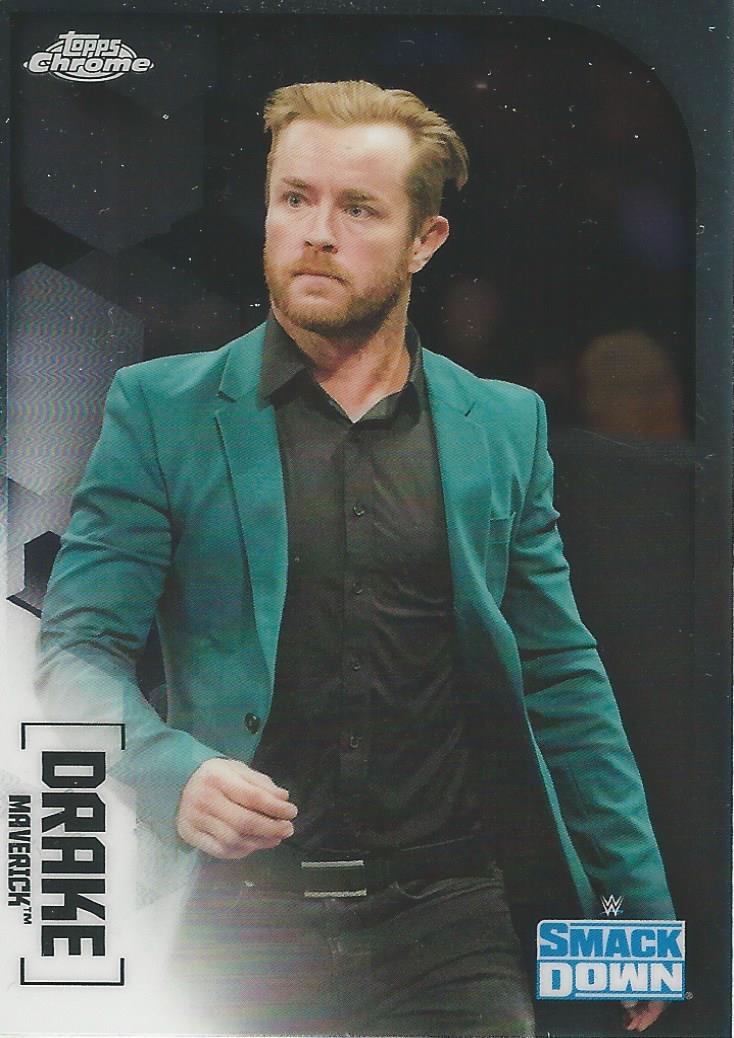 WWE Topps Chrome 2020 Drake Maverick #22