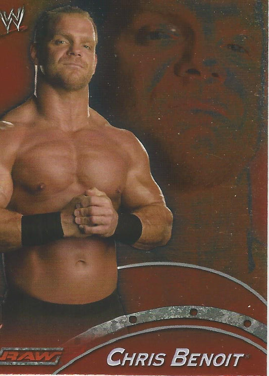 WWE Topps Apocalypse 2004 Chris Benoit R22 trading card PW Catalog