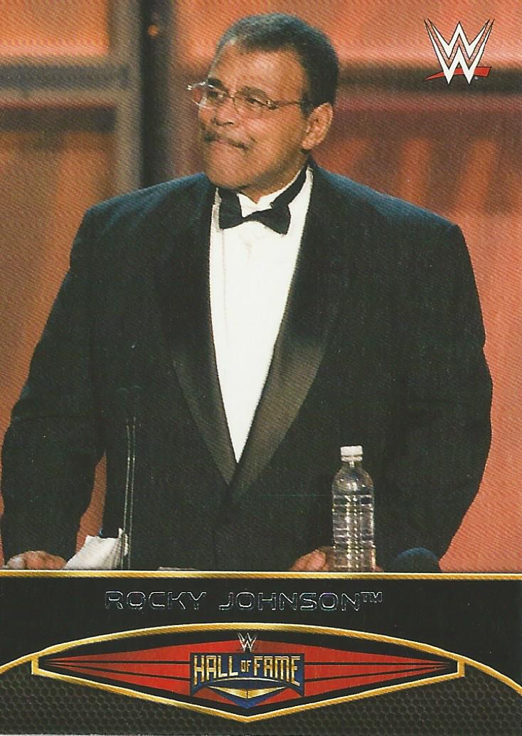 WWE Topps Road to Wrestlemania 2015 Rocky Johnson 22 of 30 trading card PW Catalog