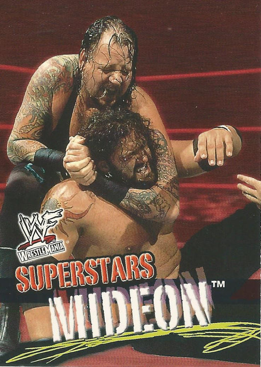WWF Fleer Wrestlemania 2001 Mideon #22