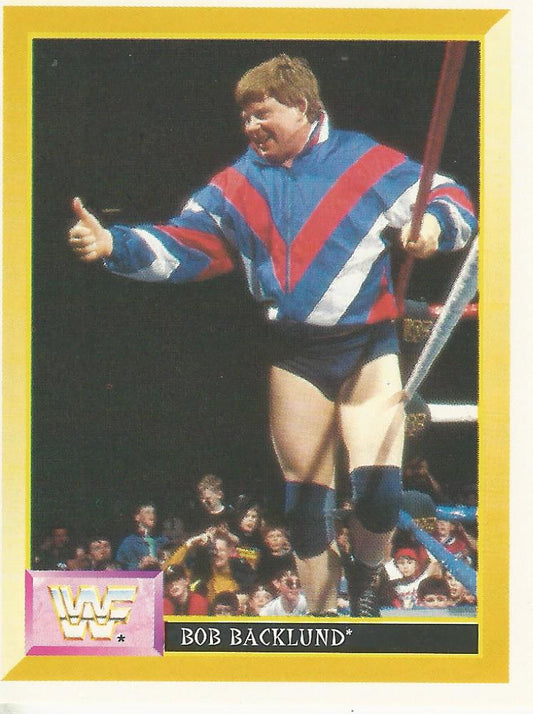 WWF Merlin Sticker 1994 Bob Backlund #22